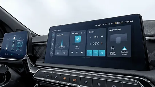 mg3-hybrid-infotainment-bildschirm