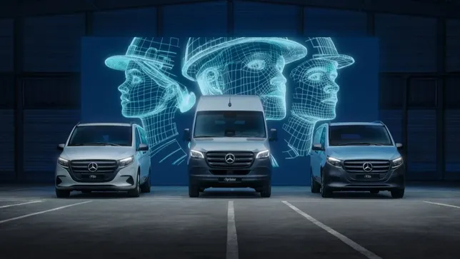 Mercedes-Benz Transporter Sprinter Vito eSprinter eVito Frontansicht