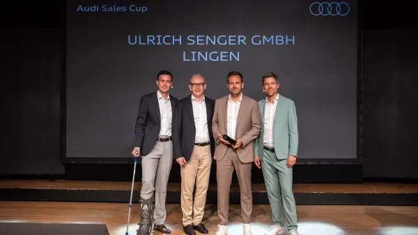 Senger Gruppe wird dreimal beim Audi Sales Cup 2026 ausgezeichnet