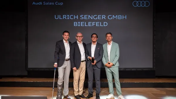 Senger Gruppe wird dreimal beim Audi Sales Cup 2026 ausgezeichnet